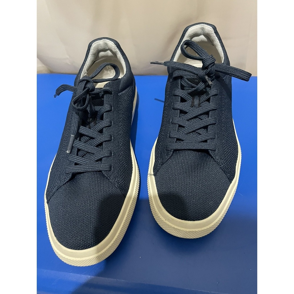 Rothys  M8.5/W10Sustainable Sneaker Shoes Navy Knit Comfort Terry Washable